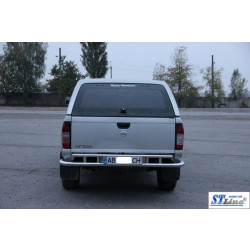 Купити Задній захист AK004 (нерж) для Nissan NP300 1999-2015