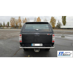 Купити Задній захист AK005 (2 шт., нерж.) для Ford Ranger 2007-2011 рр