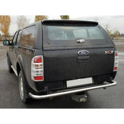 Купити Задній захист AK005 (2 шт., нерж.) для Ford Ranger 2007-2011 рр