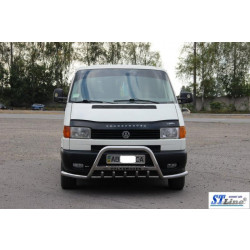 Купити Кенгурятник WT003 Plus-1 (нерж) для Volkswagen T4 Caravelle/Multivan