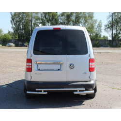 Купить Задняя дуга AK003-2 (2 шт, нерж) для Volkswagen Caddy 2004-2010 гг