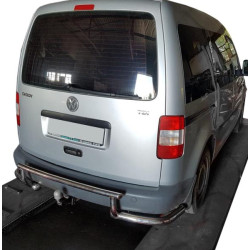 Купить Задняя дуга AK003-3 (2 шт, нерж) для Volkswagen Caddy 2010-2015 гг