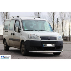 Купить Передняя защита ST008 (2 шт, нерж.) 42 мм для Fiat Doblo I 2005-2010 гг