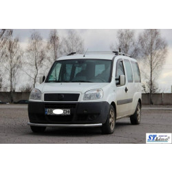 Купить Передняя защита ST008 (2 шт, нерж.) 51 мм для Fiat Doblo I 2005-2010 гг