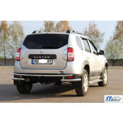 Купить Задняя дуга AK005-Special (нерж.) для Renault Duster 2008-2017 гг