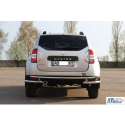 Купить Задняя дуга AK005-Special (нерж.) для Renault Duster 2008-2017 гг