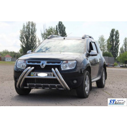 Купить Кенгурятник WT01 (нерж) для Renault Duster 2008-2017 гг