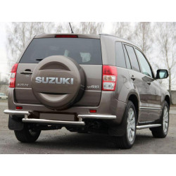 Купить Задняя защита AK003-2 (нерж) для Suzuki Grand Vitara 2005-2017 гг