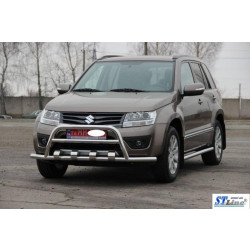 Купити Кенгурятник ST-WT-15 (нерж.) для Suzuki Grand Vitara 2005-2017 рр