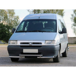 Купити Передній захист ST009 (нерж) 60 мм для Peugeot Expert 1995-2007 рр