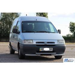 Купити Передній захист ST009 (нерж) 60 мм для Peugeot Expert 1995-2007 рр