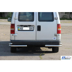 Купити Задні подвійні куточки AK003-подвійний (нерж) для Fiat Scudo 1996-2007 рр