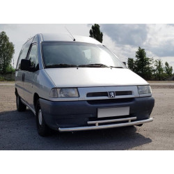 Купити Передній захист ST016 (нерж) 60/42 мм для Peugeot Expert 1995-2007 рр