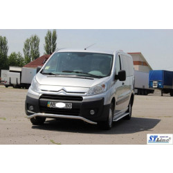 Купити Передній захист ST007 (нерж.) 51 мм для Peugeot Expert 2007-2016 рр