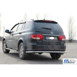 Купити Задня дуга AK005 (нерж) для SsangYong Kyron 2005-2014 рр