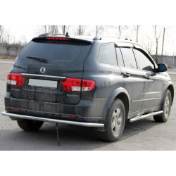 Купити Задня дуга AK005 (нерж) для SsangYong Kyron 2005-2014 рр