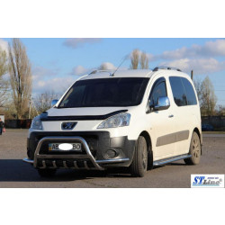 Купити Кенгурятник WT003-Plus (нерж.) 60 мм для Peugeot Partner Tepee 2008-2018 рр