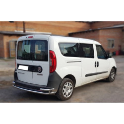 Купити Задня дуга AK005/2-Подвійний (нерж.) для Fiat Doblo II 2010-2022 рр