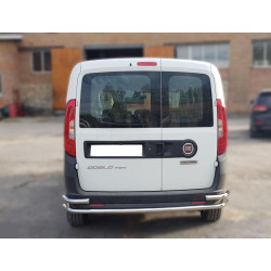 Купити Задня дуга AK005/2-Подвійний (нерж.) для Fiat Doblo II 2010-2022 рр