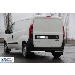 Купити Задні куточки AK003 (нерж.) для Opel Combo 2012-2018 рр