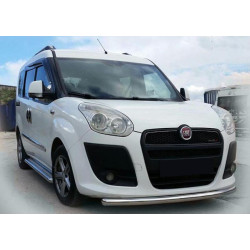 Купити Передній захист ST008 (нерж.) 2010-2015, 60 мм для Fiat Doblo II рр