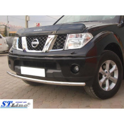 Купить Передняя защита ST008-1 (нерж) для Nissan Pathfinder R51 2005-2014 гг