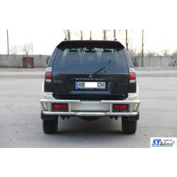 Купить Задняя защита AK-Special (нерж) для Mitsubishi Pajero Sport 1996-2007 гг