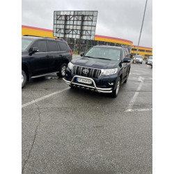 Купить Кенгурятник WT003-2-Plus (нерж) для Toyota Land Cruiser Prado 150