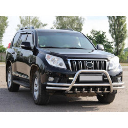 Купить Кенгурятник WT003-2-Plus (нерж) для Toyota Land Cruiser Prado 150
