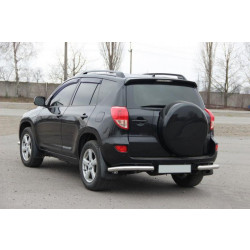 Купить Задние уголки AK003 (2 шт, нерж) для Toyota Rav 4 2006-2013 гг