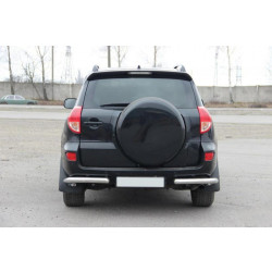 Купить Задние уголки AK003 (2 шт, нерж) для Toyota Rav 4 2006-2013 гг