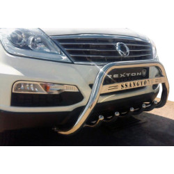 Купить Кенгурятник WT004 (нерж) для SsangYong Rexton I 2001-2017 гг