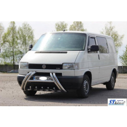 Купить Кенгурятник WT01 (нерж) для Volkswagen T4 Caravelle/Multivan