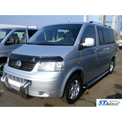 Купить Кенгурятник ST006-04 ноздри (нерж) для Volkswagen T5 Transporter 2003-2010 гг