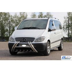 Купить Кенгурятник WT01 (нерж.) для Mercedes Vito W639 2004-2014 гг