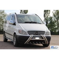 Купить Кенгурятник WT01 (нерж.) для Mercedes Vito W639 2004-2014 гг