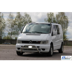 Купить Кенгурятник WT022 (нерж.) для Mercedes Vito W638 1996-2003 гг