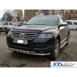 Купить Кенгурятник ST015 (нерж) для Volkswagen Touareg 2002-2010 гг