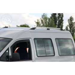 Купити Рейлінги ХРОМ Довга база, чавунні ніжки для Peugeot Expert 1995-2007 рр