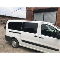 Купити Рейлінги Чорні Довга, чавунні ніжки для Peugeot Expert 2007-2016 рр