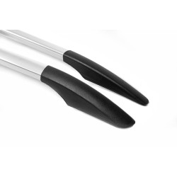 Купити Рейлінги ХРОМ Довга, чавунні ніжки для Peugeot Expert 2007-2016 рр