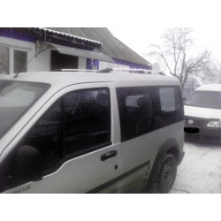 Купити Рейлінги Хром Максі, пластикові ніжки для Ford Connect 2010-2013 рр