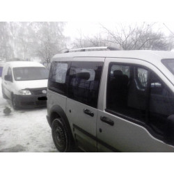 Купити Рейлінги Хром Максі база, металеві ніжки для Ford Connect 2010-2013 рр