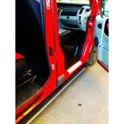 Купити Бокові пороги Maya V1 (2 шт., алюміній) Коротка база для Nissan NV300/Primastar 2016-рр