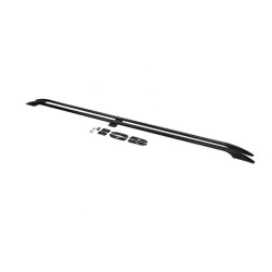 Купити Рейлінги Чорні Довга, Металеві ніжки для Ford Custom 2013-2022 рр