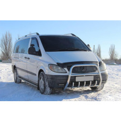 Купити Кенгурятник XL-WT025 (нерж.) для Mercedes Vito W639 2004-2014 рр