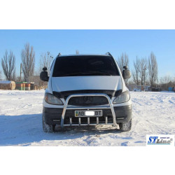 Купити Кенгурятник XL-WT025 (нерж.) для Mercedes Vito W639 2004-2014 рр