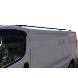 Купити Рейлінги чорні Довга, чавунні ніжки для Renault Trafic 2001-2015 рр