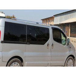 Купити Рейлінги Хром Довга, чавунні ніжки для Renault Trafic 2001-2015 рр
