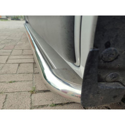 Купити Бокові пороги Premium (2 шт., нерж) 60 мм, довга база для Nissan NV300/Primastar 2016-рр